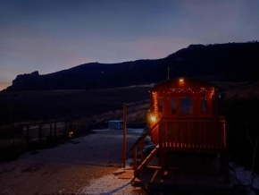 Nature lovers escape on an eco-friendly vineyard
